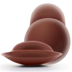 Nippies Nipple Covers for Women - Added Lift Adhesive Silicone Nipple Pasties - Reusable Sticky Breast Covers - Hazelnut, 1.5