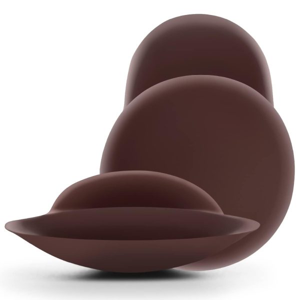 Nippies Nipple Covers for Women - Added Lift Adhesive Silicone Nipple Pasties - Reusable Sticky Breast Covers - Espresso, 2