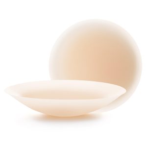 Nippies Extra Nipple Covers for Women – Adhesive Silicone Bra Pasties, Creme (One Size)