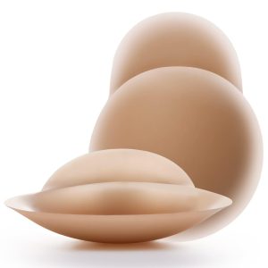 Nippies Nipple Covers for Women - Added Lift Adhesive Silicone Nipple Pasties - Reusable Sticky Breast Covers - Coco, Size 2