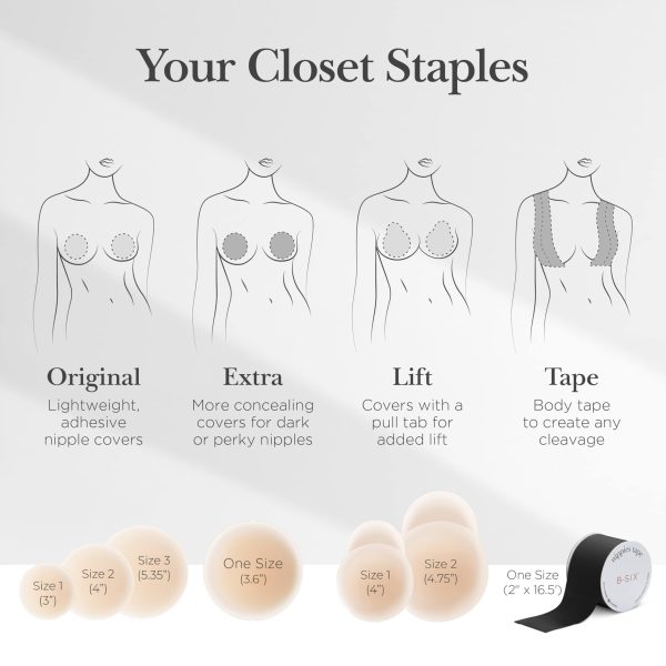 Nippies Extra Nipple Covers for Women – Adhesive Silicone Bra Pasties, Caramel (One Size) - Image 4